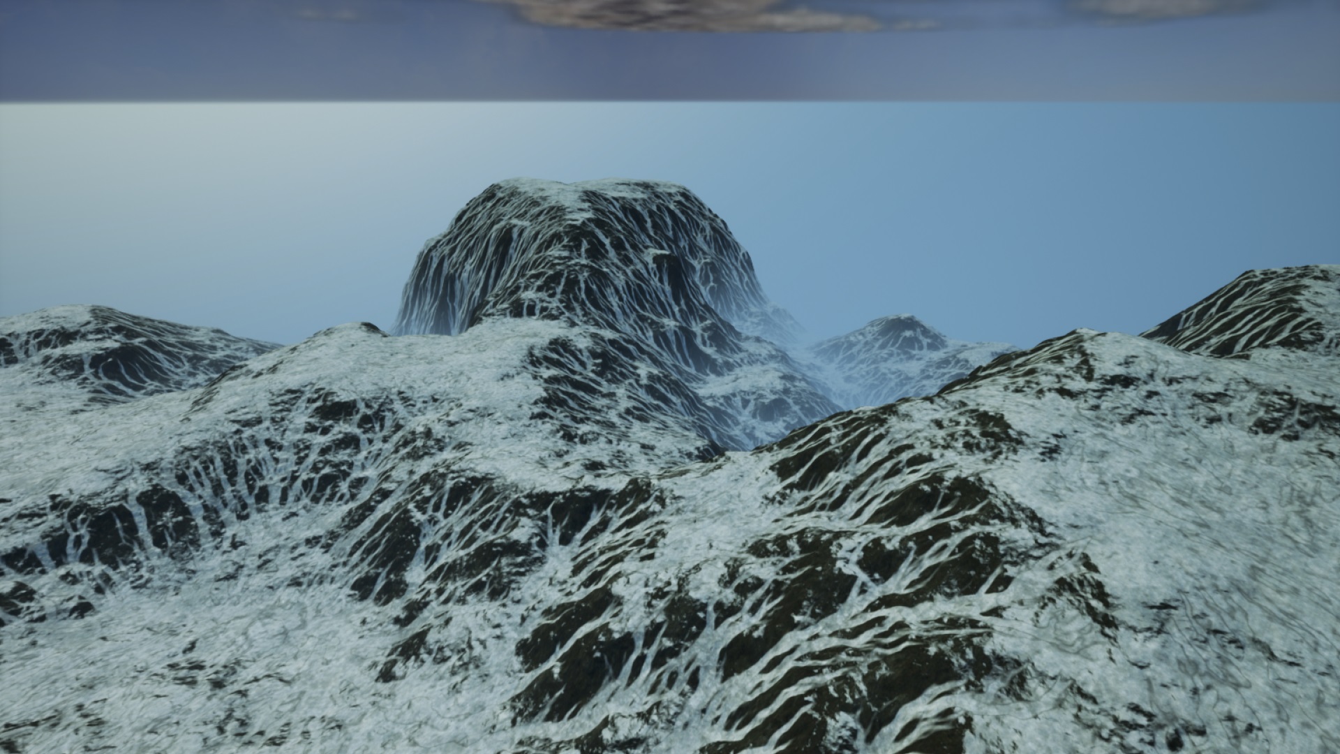 Landscape Pack - SnowyMountains in Environments - UE Marketplace